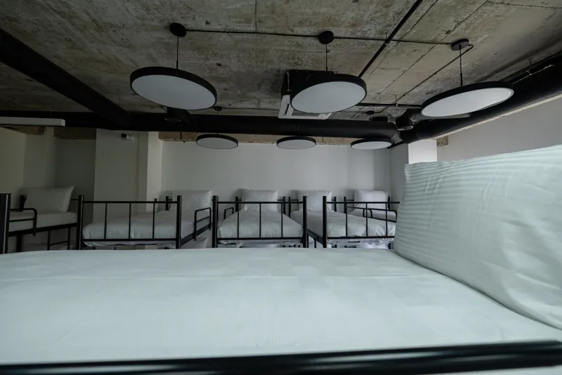 Shared-room accommodation option for a full-board boxing camp in Tbilisi