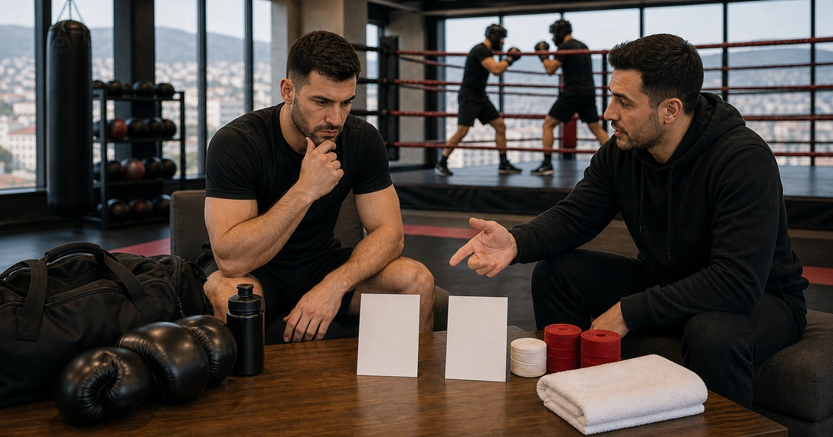 Cinematic boxing camp scene for 7-Day vs 14-Day Boxing Camp: Which Module Should You Book? in Tbilisi, Georgia